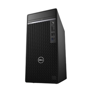 DELL 戴尔 OptiPlex 7080MT 十代酷睿版 21.5英寸 商务台式机 黑色 (酷睿i7-10700、RTX 2060 6G、16GB、1TB SSD+1TB  HDD、风冷)