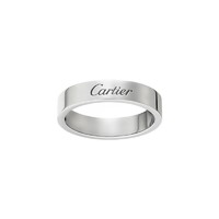 Cartier 卡地亚 C DE CARTIER系列 B4098151 中性圆形Pt950铂金戒指 51号