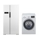  SIEMENS 西门子 KA92NV02TI+WM12P2602W 610升+10kg 变频冰洗套装　