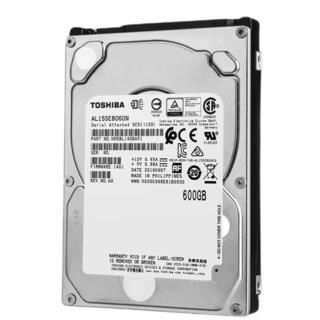 TOSHIBA 东芝 2.5英寸 企业级硬盘 600GB (10500rpm、128MB) AL15SEB060N