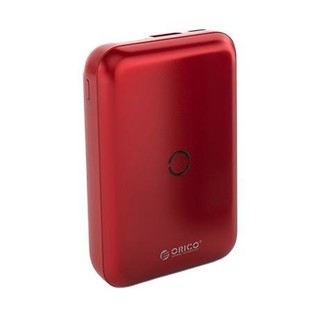 ORICO 奥睿科 SLA-CM10 移动电源 红色 10000mAh Micro-B/Type-C 18W 双向快充+10W 无线充电