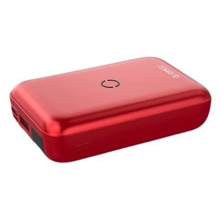 ORICO 奥睿科 SLA-CM10 移动电源 红色 10000mAh Micro-B/Type-C 18W 双向快充+10W 无线充电