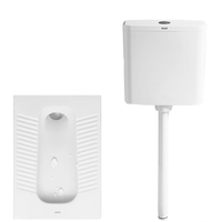 HEGII 恒洁 HC3016D+HC6013P 蹲便器水箱套装