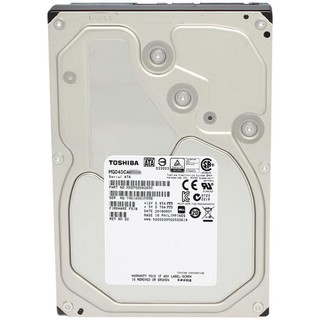 TOSHIBA 东芝 3.5英寸 企业级硬盘 4TB（7200rpm、128MB）MG04SCA40EE