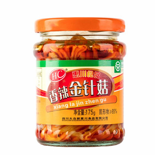 惠川 红油金针菇 175g*6瓶