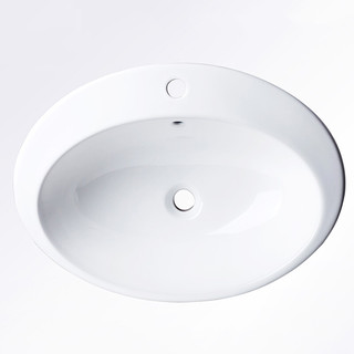 KOHLER 科勒 皓玥系列 K-2759T-1-0 修边式台上盆