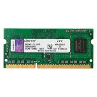 Kingston 金士顿 KVR系列 DDR3 1333MHz 笔记本内存 普条 绿色 4GB KVR13S9S8/4