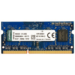 Kingston 金士顿 KVR系列 DDR3 1333MHz 笔记本内存 普条 绿色 4GB KVR13S9S8/4