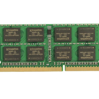 Kingston 金士顿 KVR系列 DDR3 1333MHz 笔记本内存 普条 绿色 2GB KVR13S9S6/2