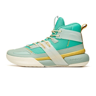 商品anta 安踏 速战 4 男子篮球鞋 112041605-5 白绿 40