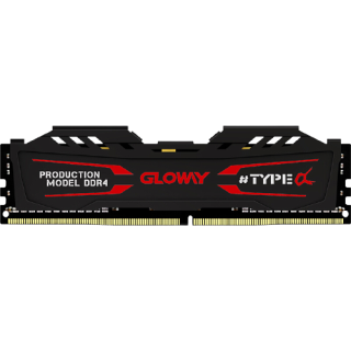 GLOWAY 光威 TYPE系列 TYPE-α DDR4 3000MHz 石墨灰 台式机内存 16GB