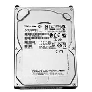 TOSHIBA 东芝 2.5英寸企业级硬盘 2.4TB（10500rpm、128MB）AL15SEB24EQ