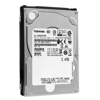 TOSHIBA 东芝 2.5英寸企业级硬盘 2.4TB（10500rpm、128MB）AL15SEB24EQ