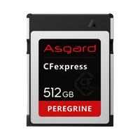 Asgard 阿斯加特 游隼系列 AC512NVMe-CFTB Express存储卡 512GB（1600MB/s）