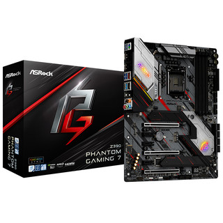 ASRock 华擎 Z390 Phantom Gaming 7 ATX主板（intel LGA1151、Z390）