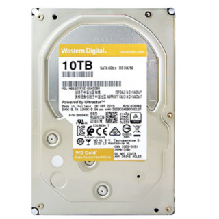 Western Digital 西部数据 金盘系列 3.5英寸 企业级硬盘 10TB（7200rpm、256MB）WD102VRYZ