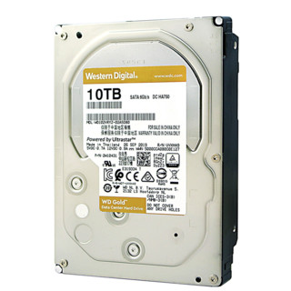 Western Digital 西部数据 金盘系列 3.5英寸 企业级硬盘 10TB（7200rpm、256MB）WD102VRYZ