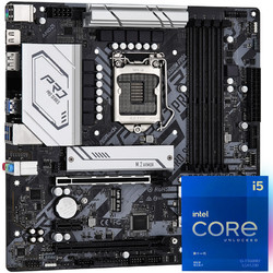 ASRock 华擎 B560M Pro4 MATX主板（intel LGA1200、B560） 英特尔 酷睿i5-11600F CPU套装