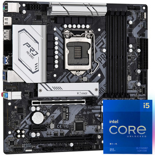 ASRock 华擎 B560M Pro4 MATX主板（intel LGA1200、B560）+英特尔 酷睿i5-11600F CPU套装