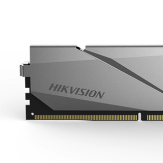 HIKVISION 海康威视 Urien系列 U10 DDR4 3000MHz 马甲条 台式机内存 灰色 8GB