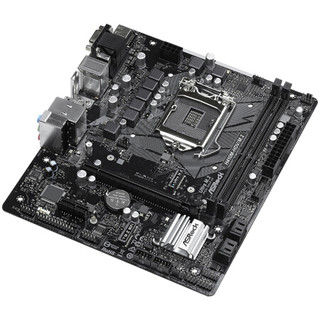 ASRock 华擎 H410M HDV/M.2 MATX主板（intel LGA1200、H410）+英特尔 酷睿i3-10100 CPU套装