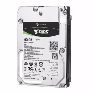 SEAGATE 希捷 银河Exos 15E900系列 600GB 2.5英寸 企业级硬盘（15000rpm）ST600MP0006