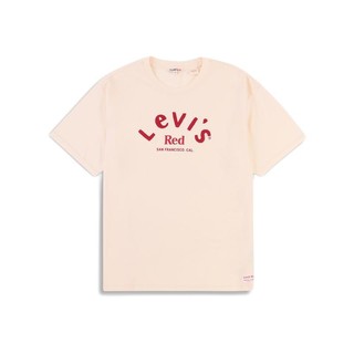 Levi's 李维斯 RED先锋系列 男士圆领短袖T恤 A0192-0000 米白色 S