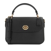 COACH 蔻驰 C1557 IMBLK 女士单肩斜挎包 中号