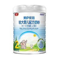 美庐 优培系列 较大婴儿奶粉 国产版 2段 800g