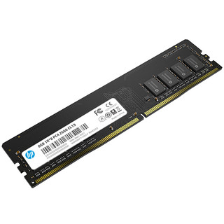 HP 惠普 V2 DDR4 2666MHz 台式机内存 普条 黑色 8GB