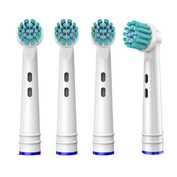 Or-Care 或护理 适配博朗欧乐B（Oral-B）电动牙刷头  EB-17S敏感柔软型 4支装