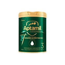 Aptamil 爱他美 ESSENSIS 奇迹绿罐系列 有机A2幼儿奶粉 澳版 3段 900g