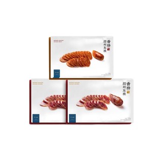 眉州东坡 香肠组合装 2口味 150g*4包（咸鲜味150g*2包+麻辣味150g*2包）