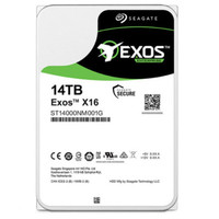 SEAGATE 希捷 银河Exos X16系列 3.5英寸 企业级硬盘 14TB（7200rpm、256MB）ST14000NM001G