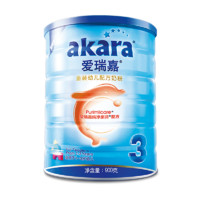 akara 爱瑞嘉 纯净亲润系列 金装幼儿奶粉 国行版 3段 900g