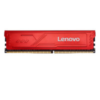 Lenovo 联想 ThinkPad 思考本 Lenovo 联想 红靡战甲 DDR4 3200MHz 红色 台式机内存 16GB