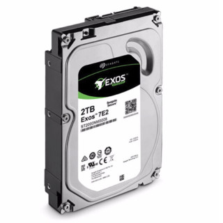 SEAGATE 希捷 银河Exos 7E2系列 2TB 3.5英寸 企业级硬盘 (7200rpm、CMR) ST2000NM0008