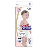 GOO.N 大王 敏感肌系列 婴儿纸尿裤 XL42