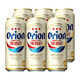  ORION 麦职人生啤酒 朝日啤酒 500ml*6罐　