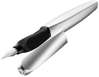 Pelikan 百利金 扭面钢笔 947366(左右手通用)，银色