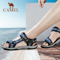 CAMEL 骆驼 凉鞋男户外沙滩鞋魔术贴2021夏季新款轻便防滑涉水鞋运