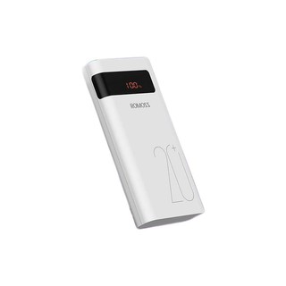 ROMOSS 罗马仕 sense6PS+ 移动电源 白色 20000mAh Type-C micro usb Lightning 18W双向快充