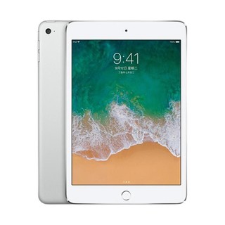 Apple 苹果 iPad mini 4 7.9英寸 iPadOS 平板电脑 (2048x1536、A8、128GB、WLAN版、银色)