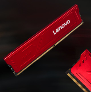 Lenovo 联想 红靡战甲 DDR4 3200MHz 红色 台式机内存 8GB