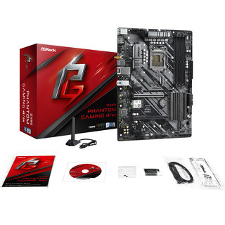 ASRock 华擎 Z490 Phantom Gaming 4/ax ATX主板（Intel LGA1200、Z490）