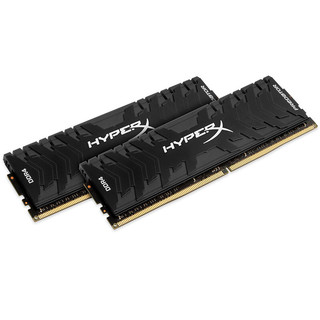 Kingston 金士顿 Predator 掠食者系列 DDR4 3600MHz RGB 台式机内存 灯条 黑色 16GB 8GBx2