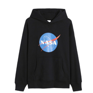 Gap NASA联名 男士连帽卫衣 750399 黑色 M