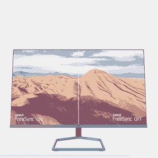 HP 惠普 M27F 27英寸 IPS FreeSync 显示器（1920×1080、75Hz、99%sRGB）