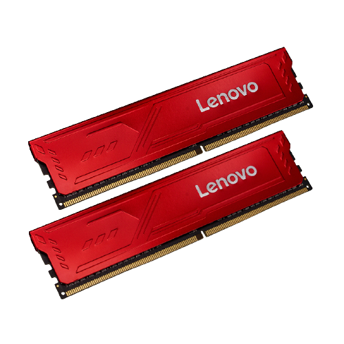 Lenovo 联想 Master大师系列 DDR4 3200MHz 台式机内存 马甲条 红靡战甲 16GB 8GBx2