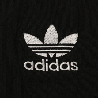 adidas Originals Adicolor系列 3-Stripes Tee 男子运动T恤 CW1202 黑色 L